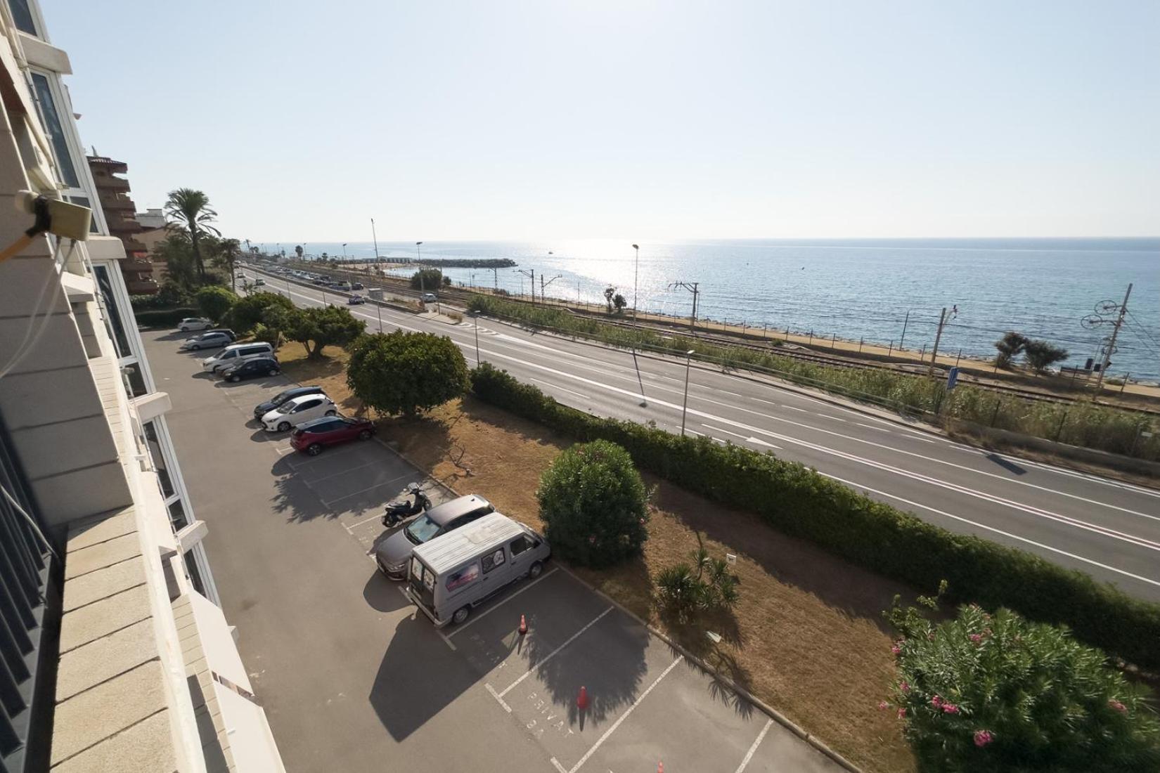 Impresionante Apartamento delante del Mar Vilassar De Mar Exterior foto